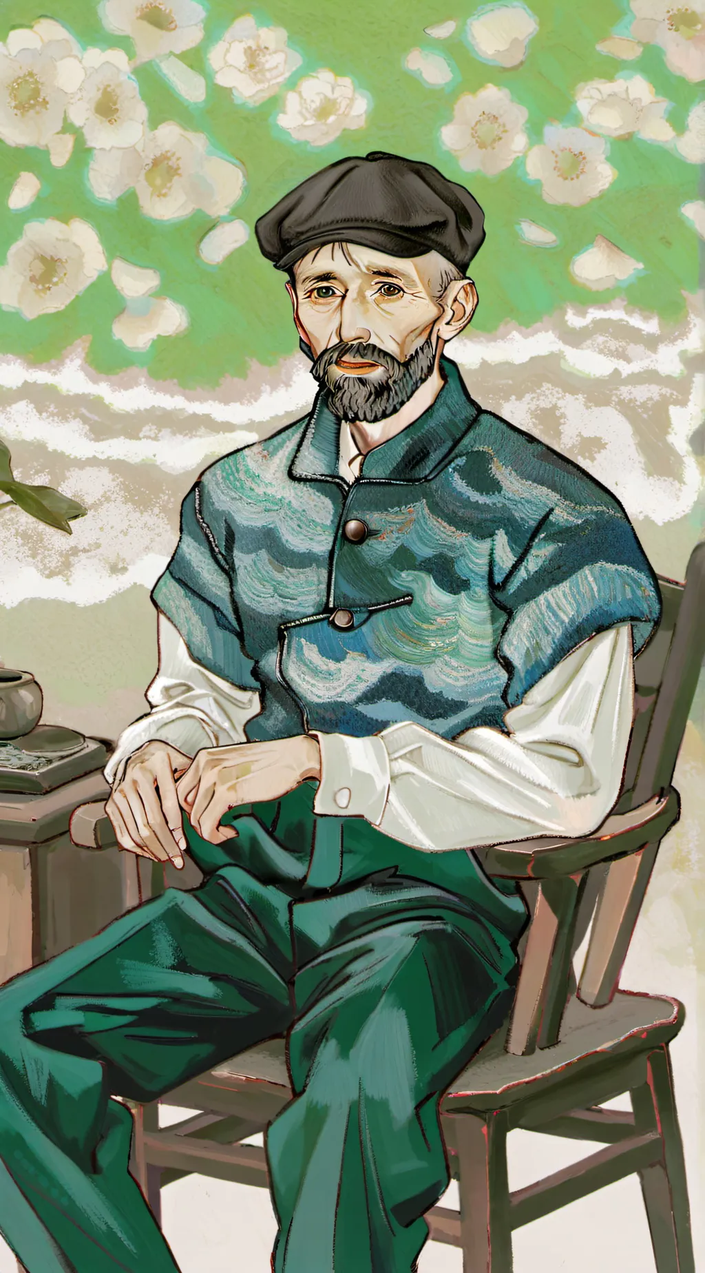 ai character: Therapist background