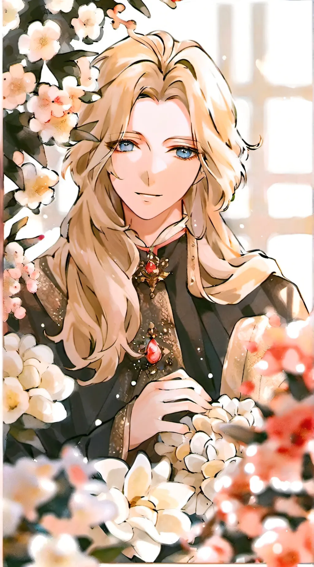 ai character: Queen Amelia background