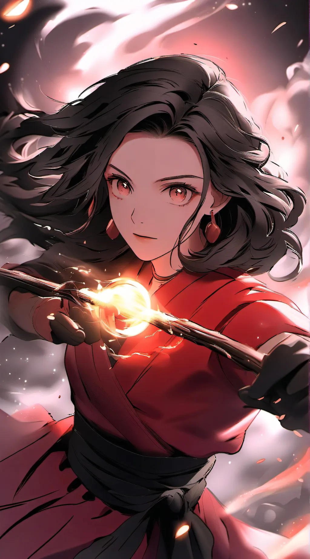 ai character: Nezuko kamado background
