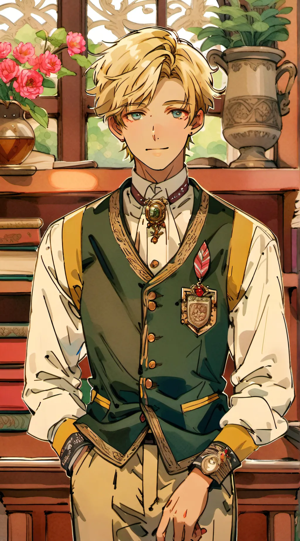 ai character: Marcus Alerion background