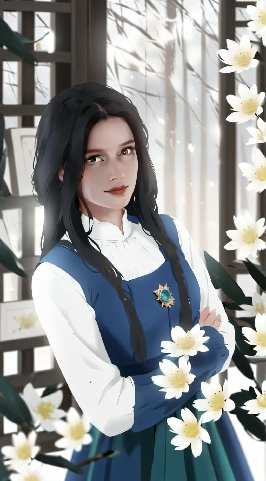 ai character: loves making bff's background