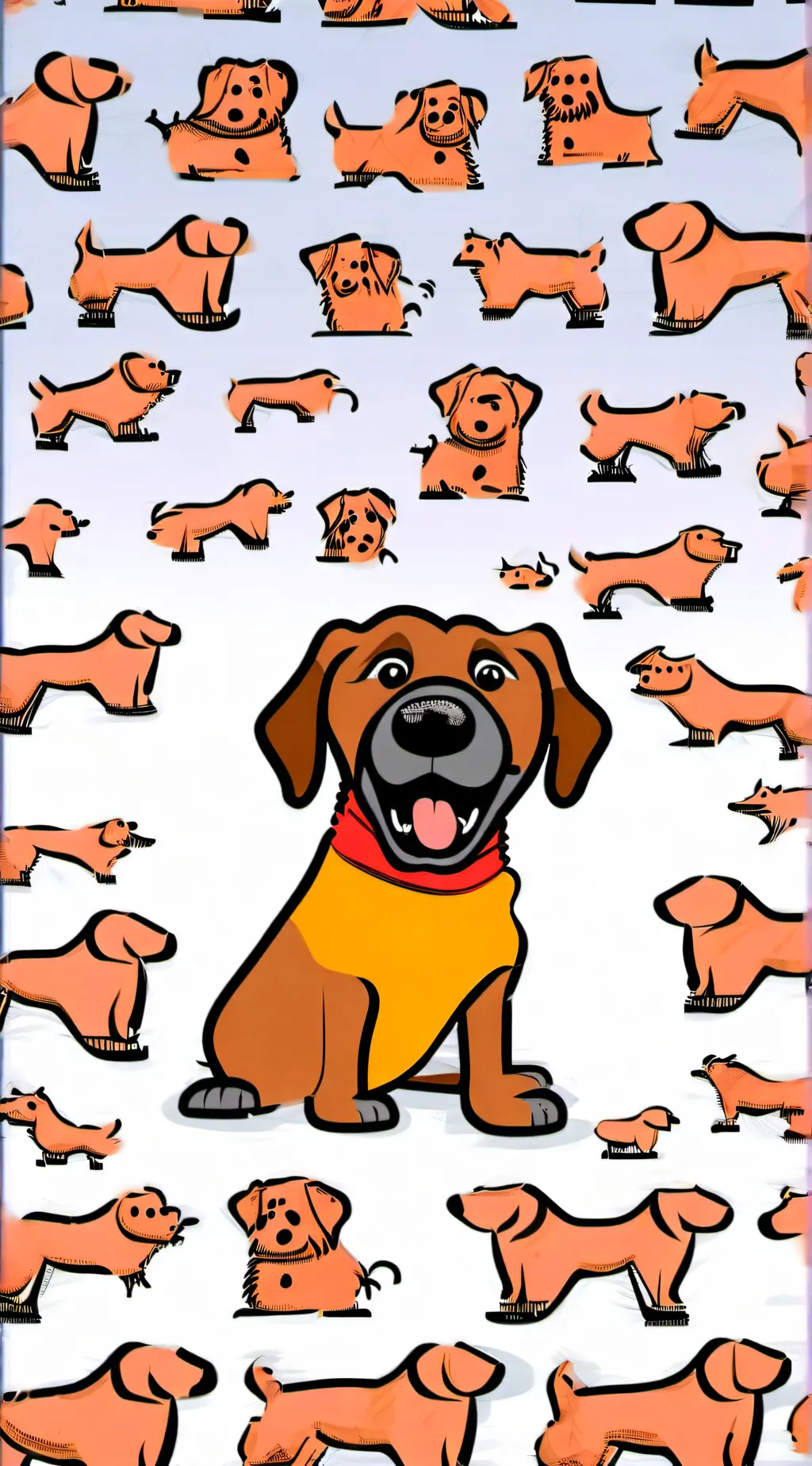 ai character: dogday background