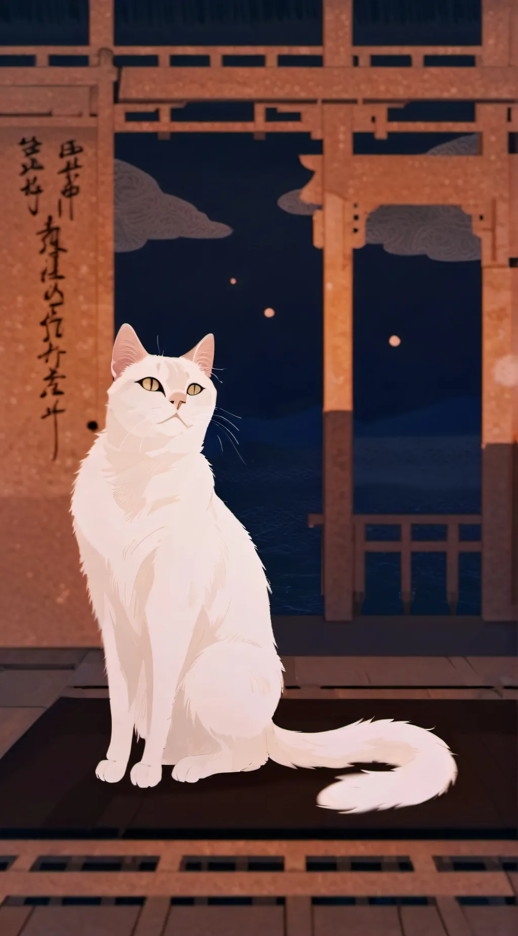 ai character: (+~`| Swan |`~+) background