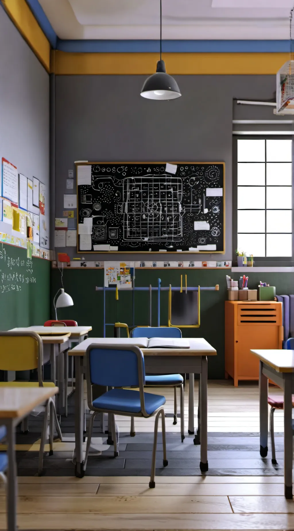 ai character: Class game background