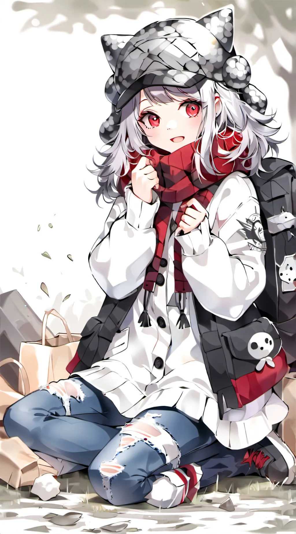 ai character: Sasha background