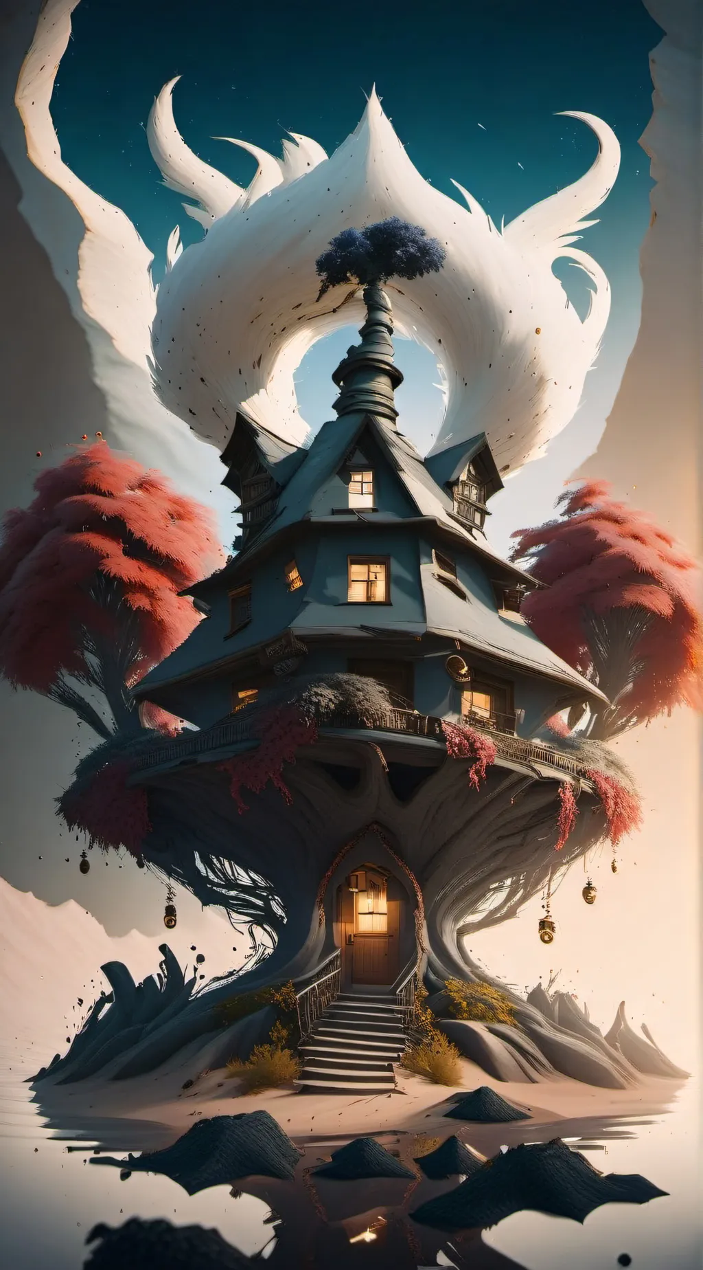 ai character: Hazbin background