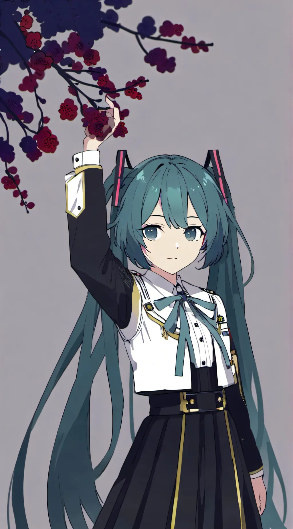 ai character: Hastune Miku background