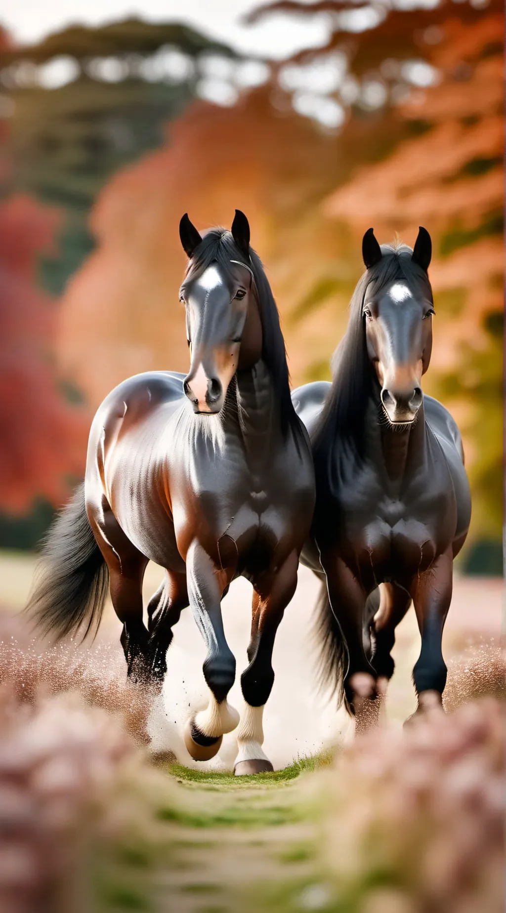 ai character: horse background