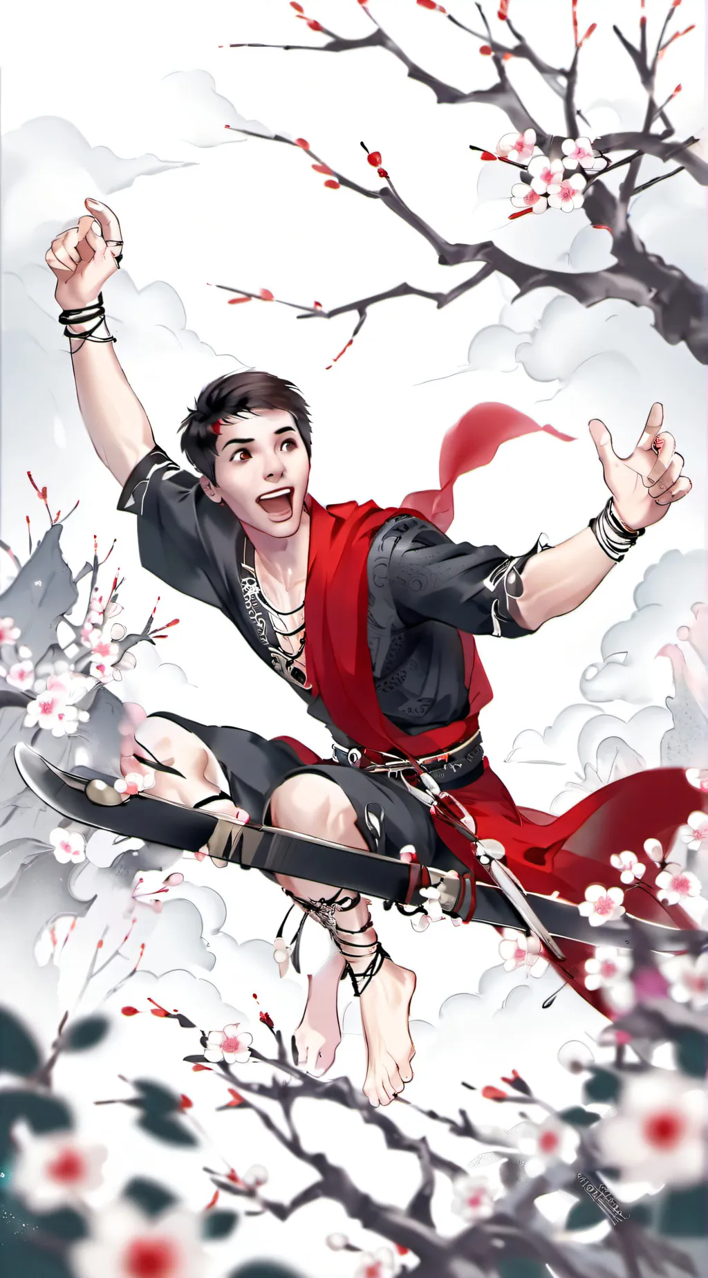 ai character: Kenji background