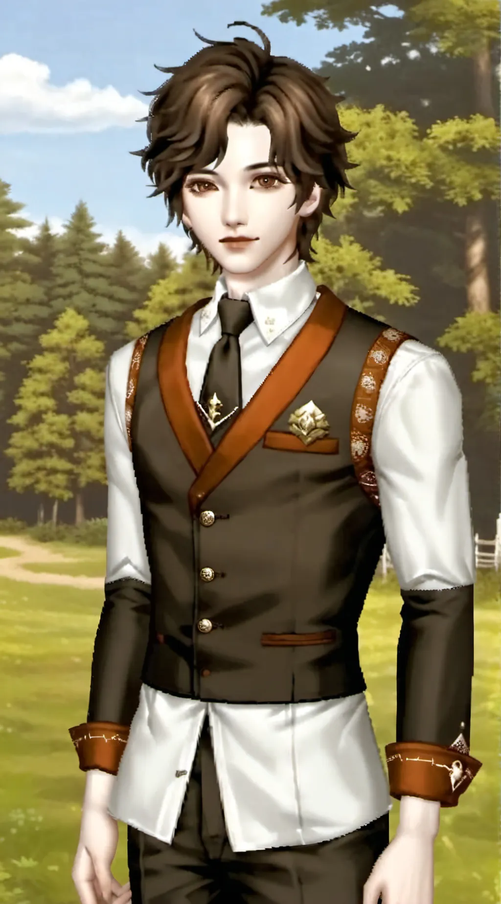 ai character: lucas background