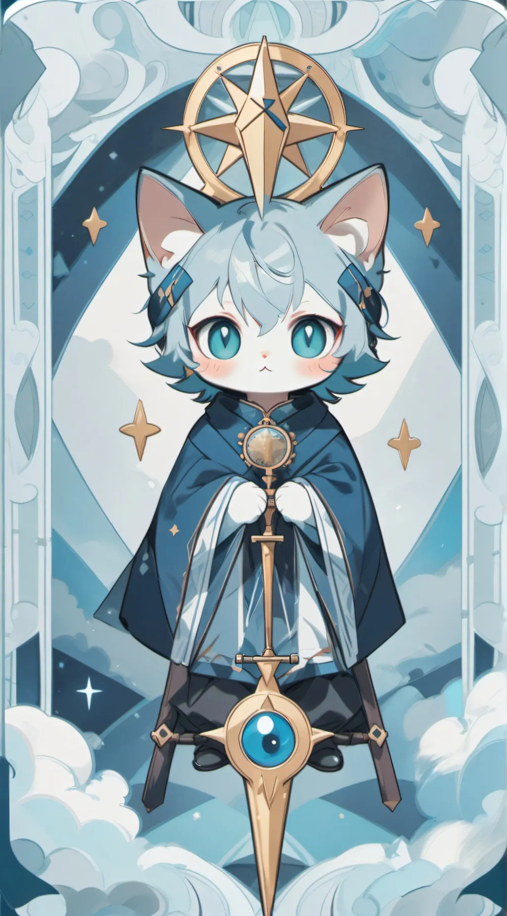 ai character: High Priest Aya background