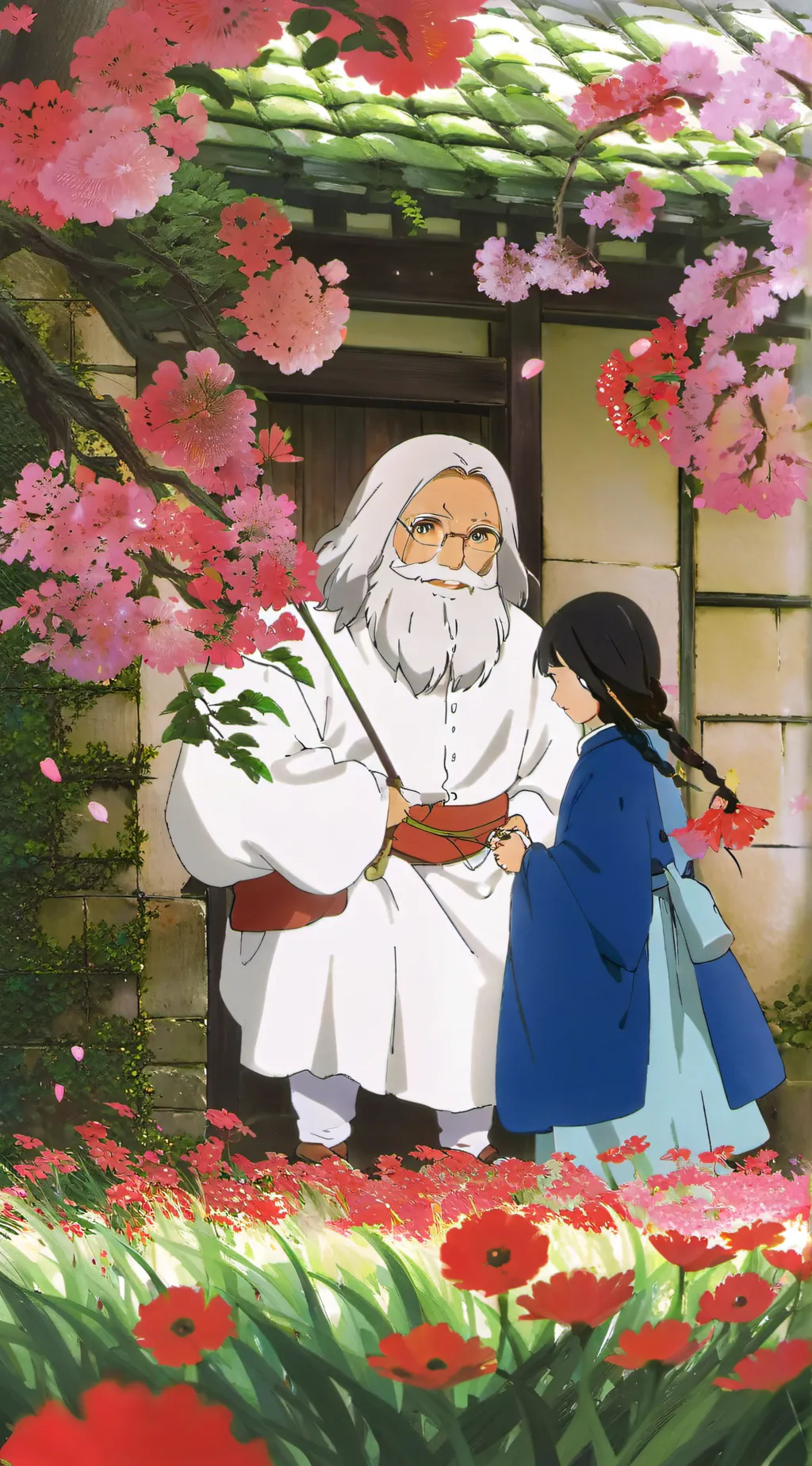 ai character: grandpapi background