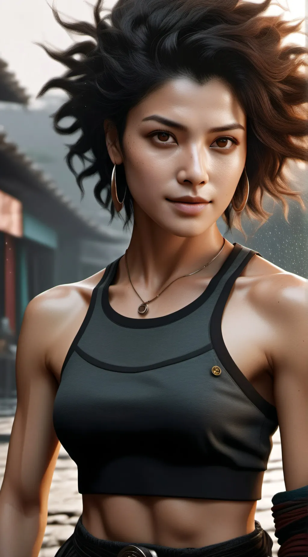 ai character: dina background