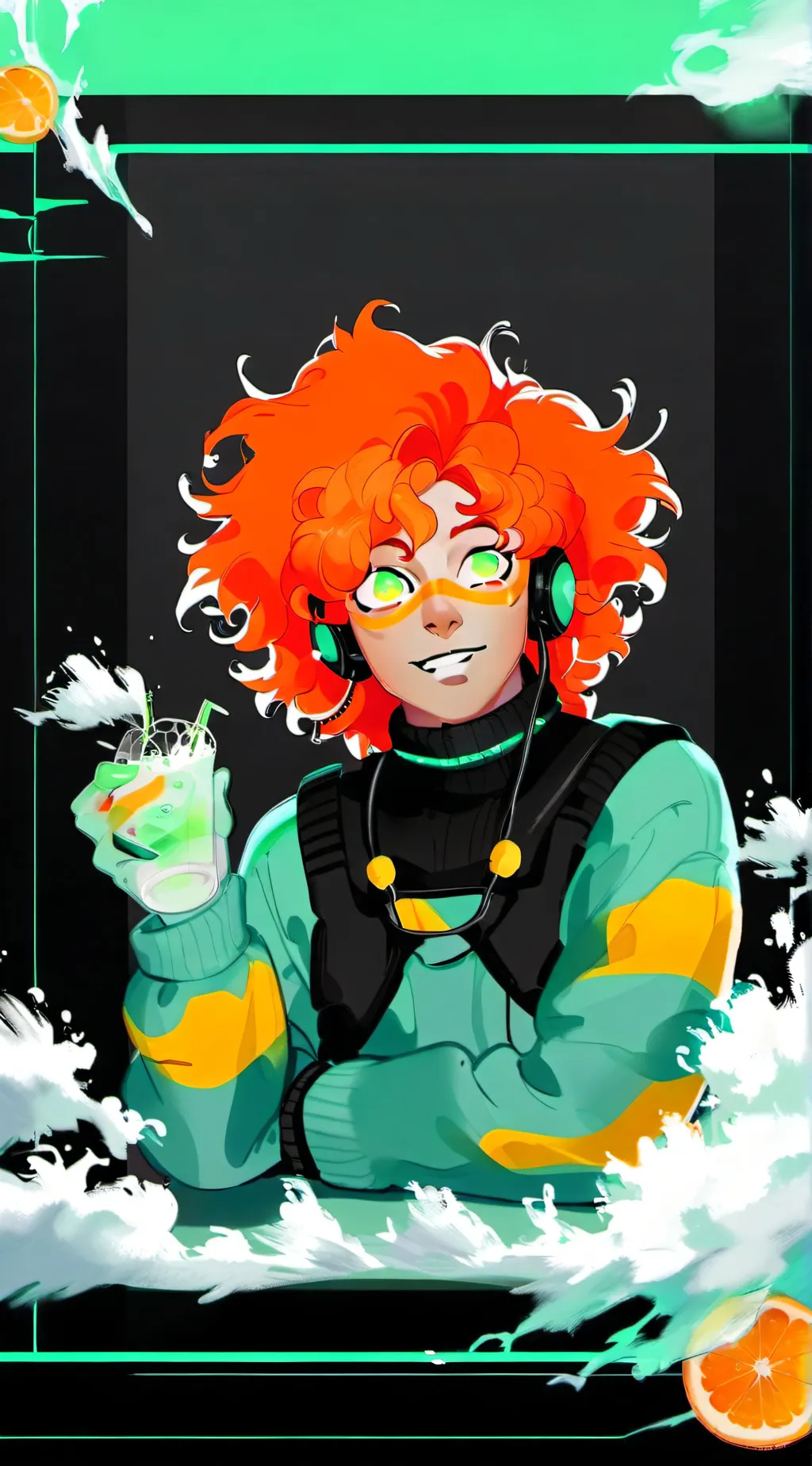 ai character: Rachel E Dare  background