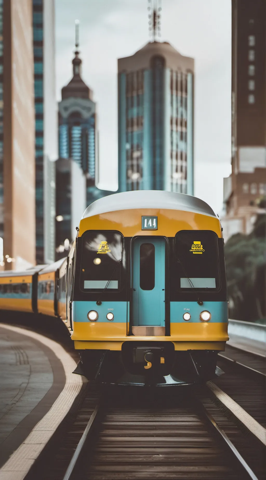 ai character: Melbourne Trains background