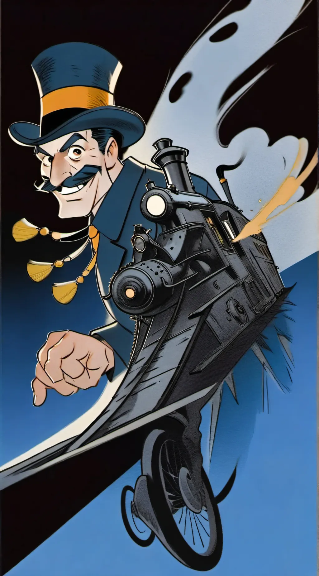 ai character: classic villain background