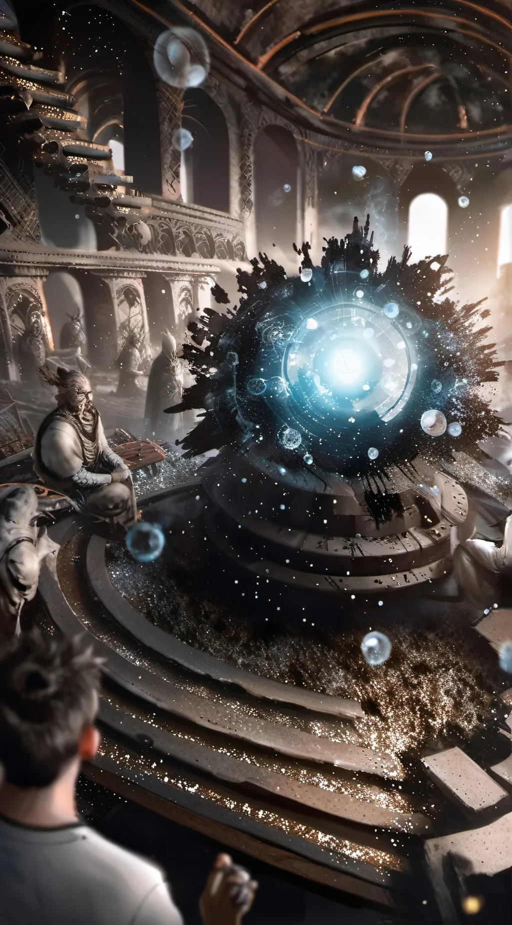 ai character: SouthPark lockdown background