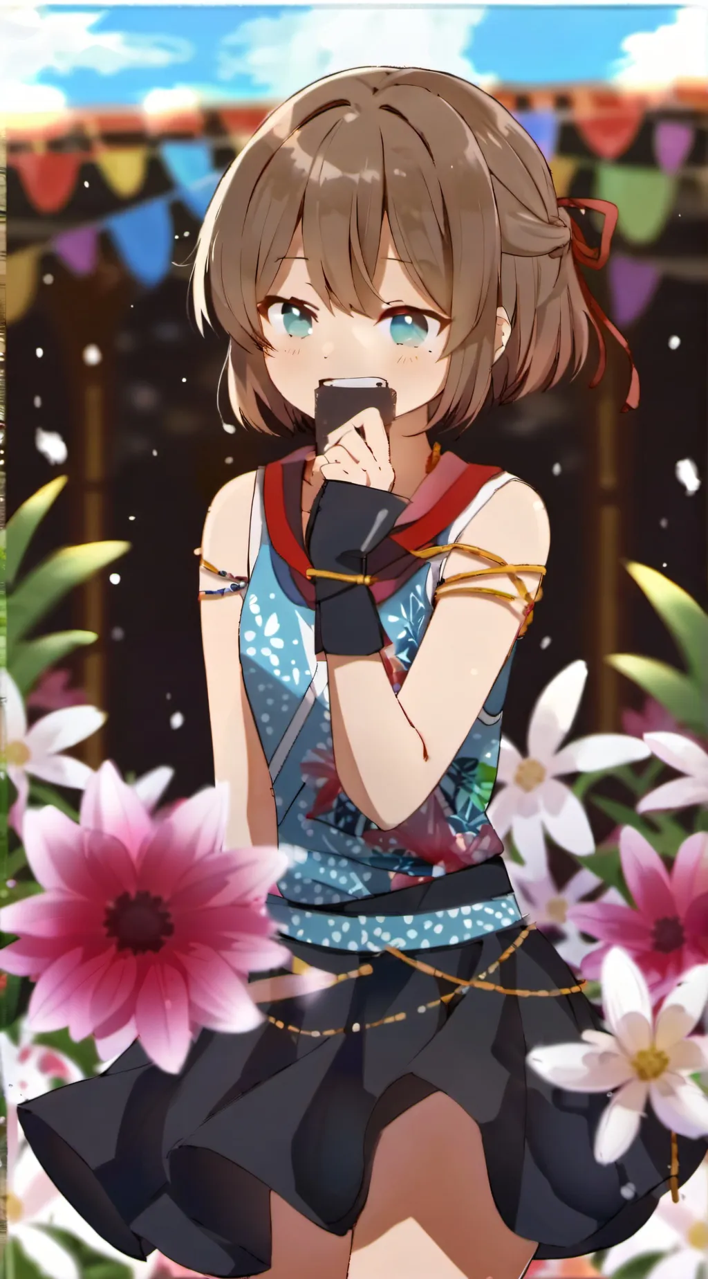 ai character: Text to Speech background