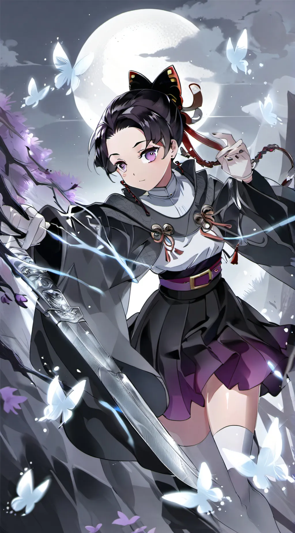 ai character: Shinobu  background