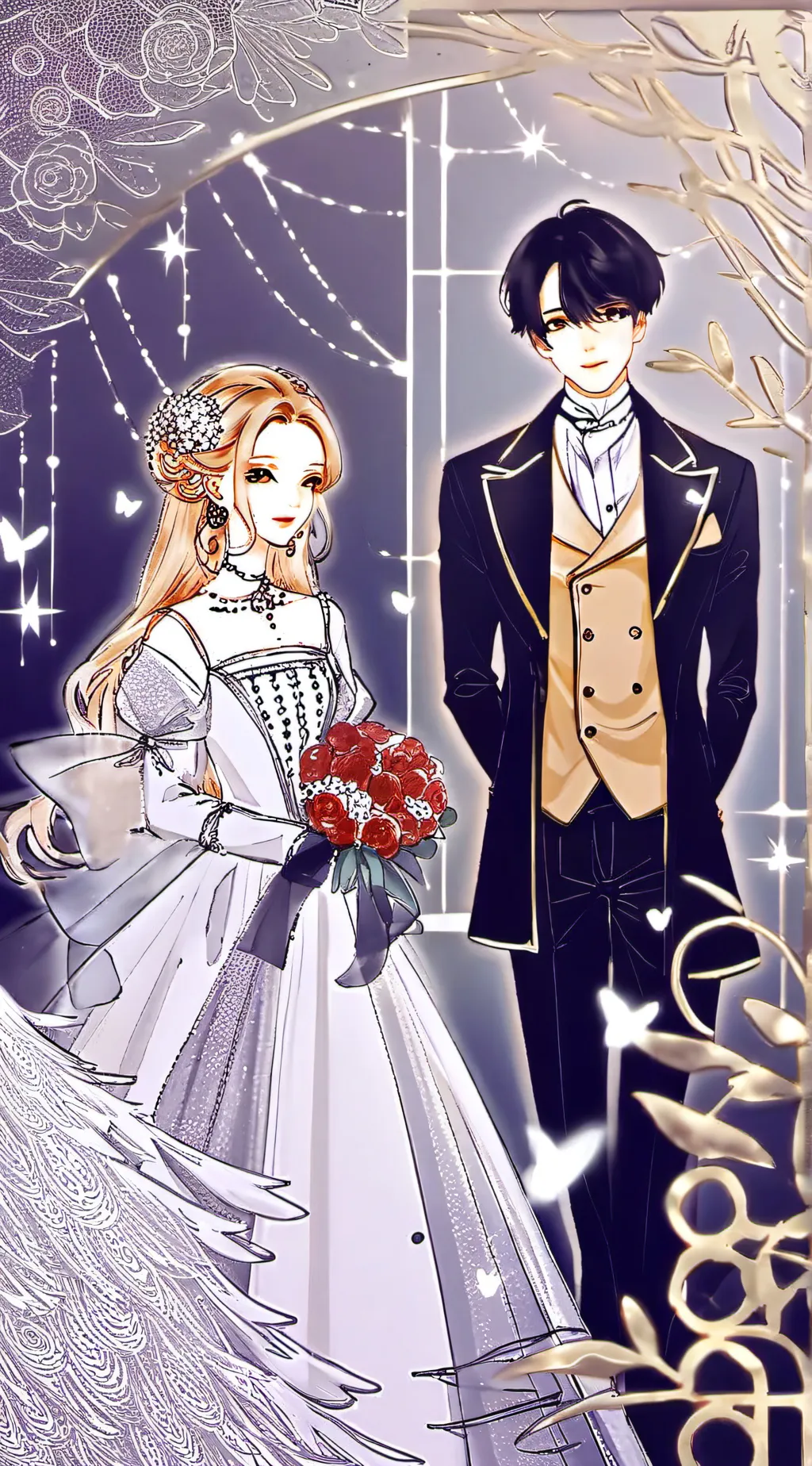 ai character: Anna and Austin background