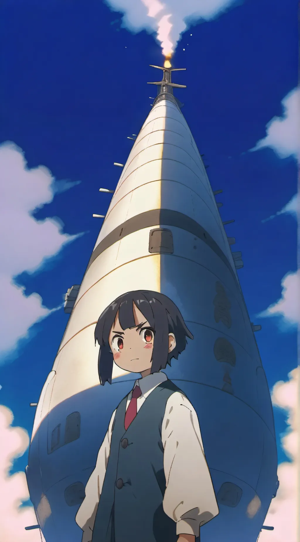 ai character: Chie okure  background