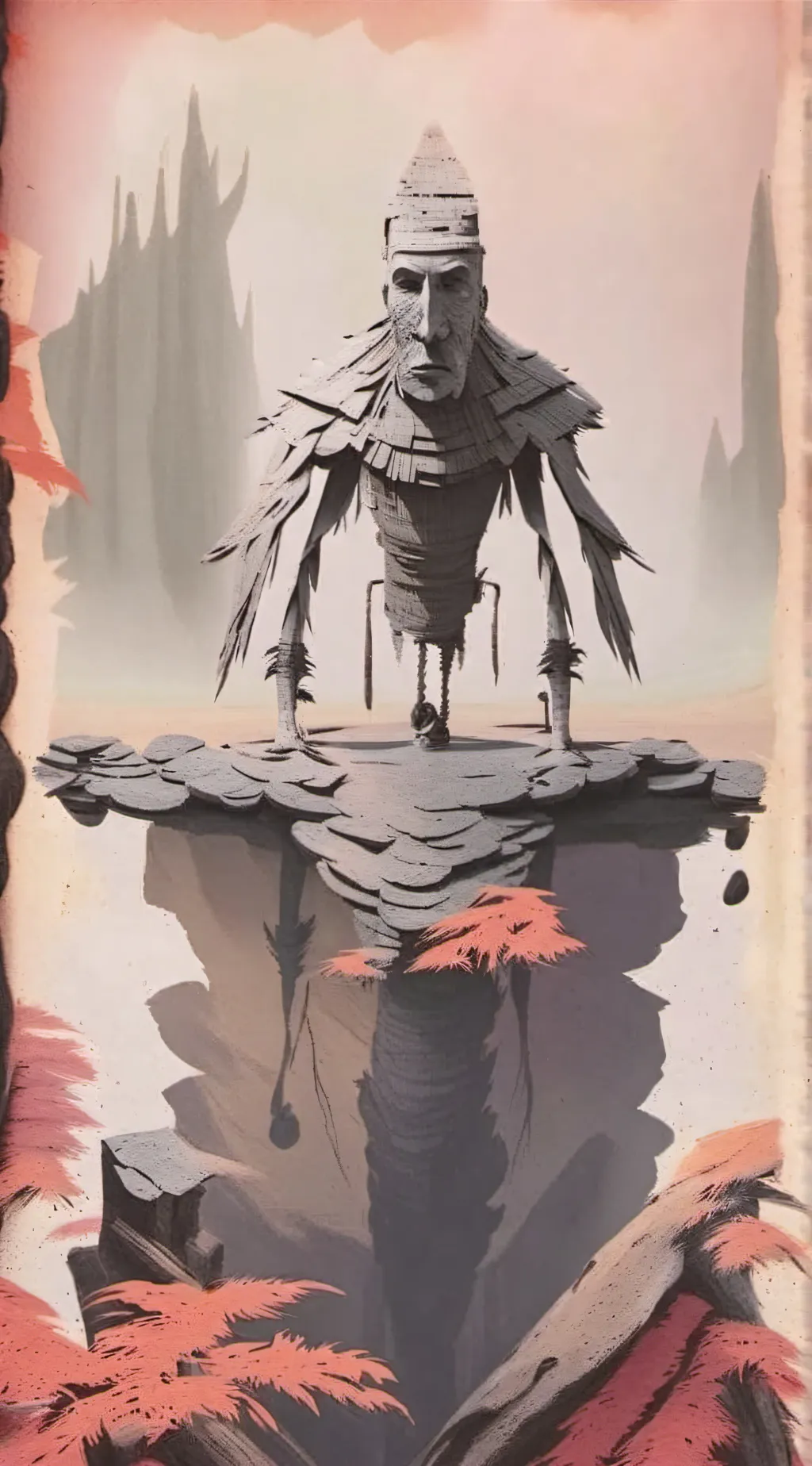 ai character: creep background