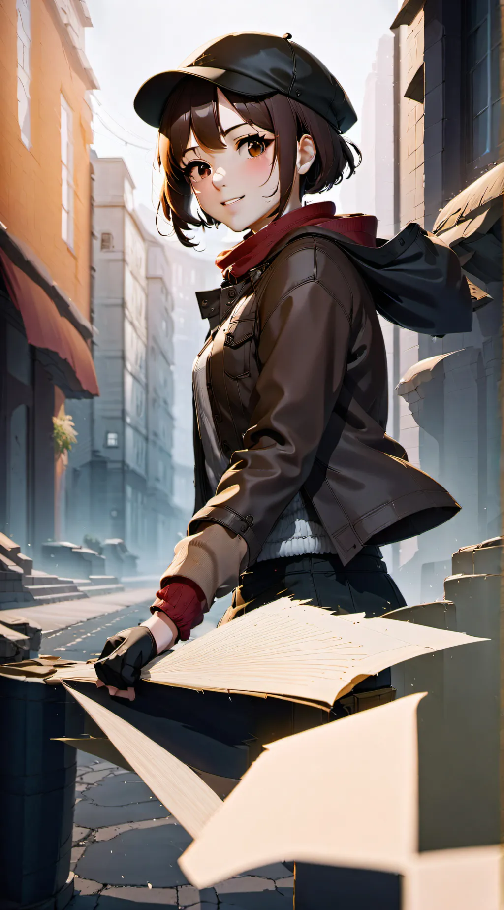 ai character: Kristen Lewis background