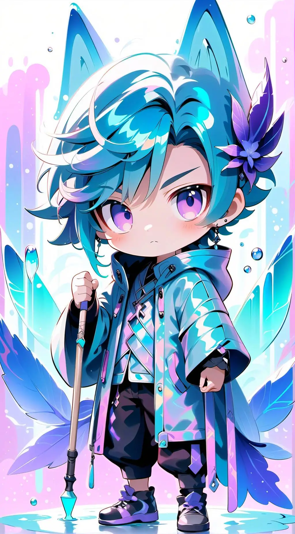 ai character: Lilly background