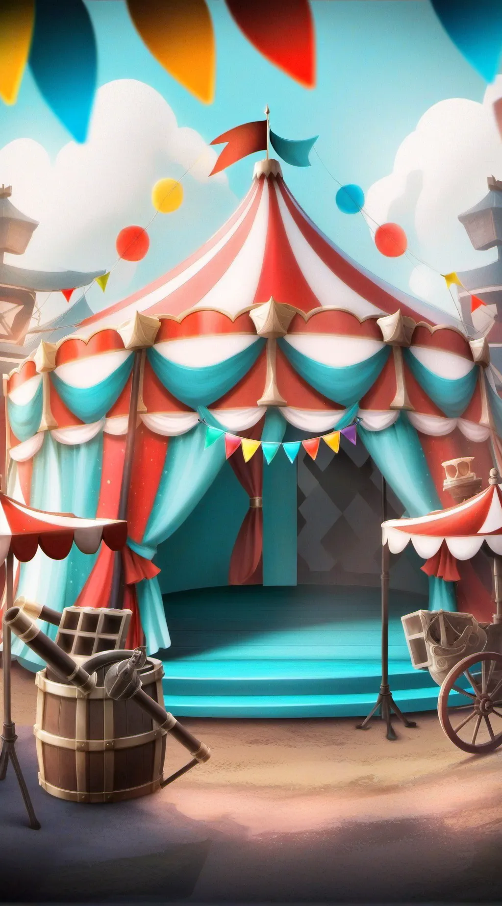 ai character: 🎪| TADC 1 background