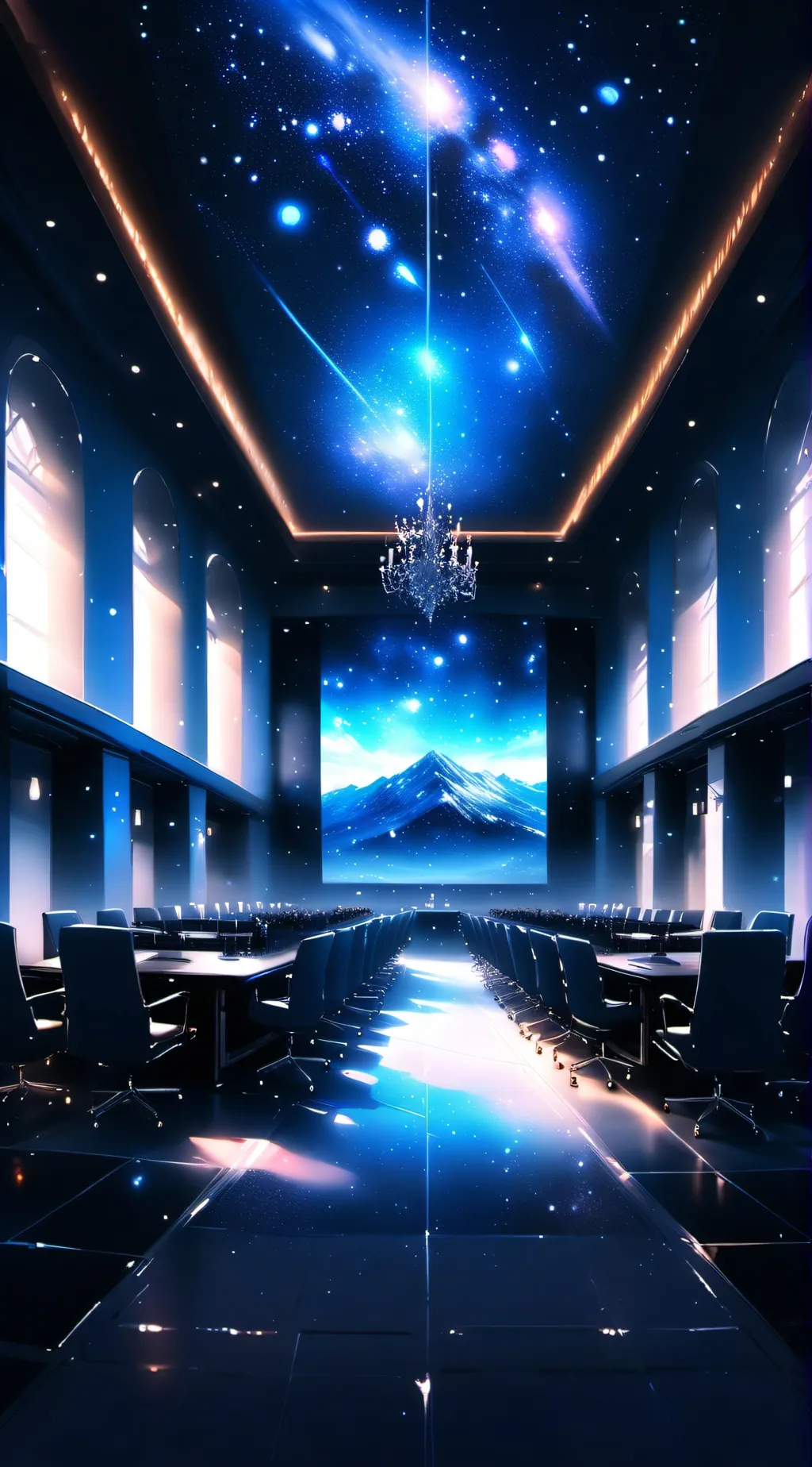 ai character: overlord meeting background