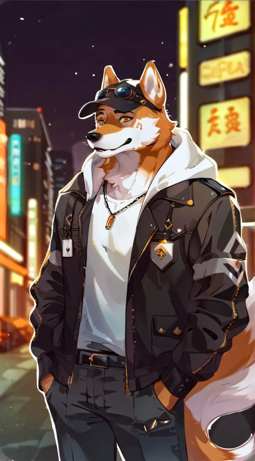 ai character: Simon background