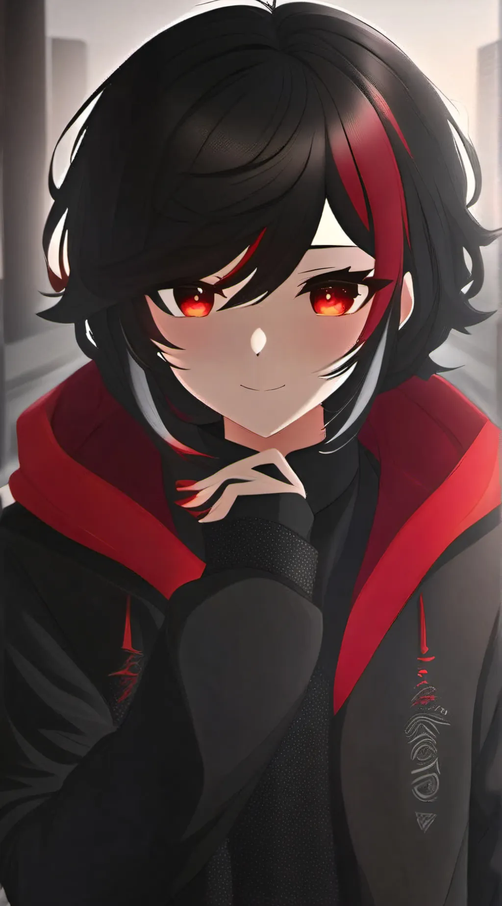 ai character: Emiko background