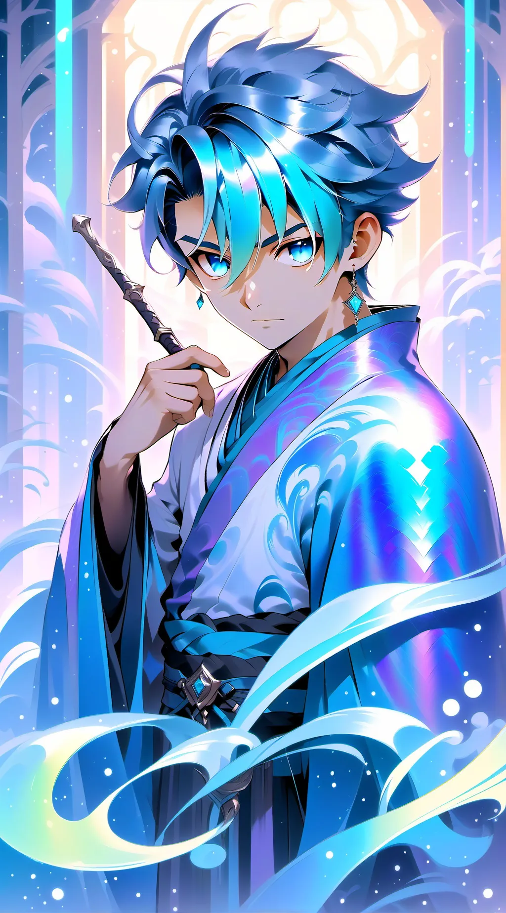 ai character: Mico x Rian background