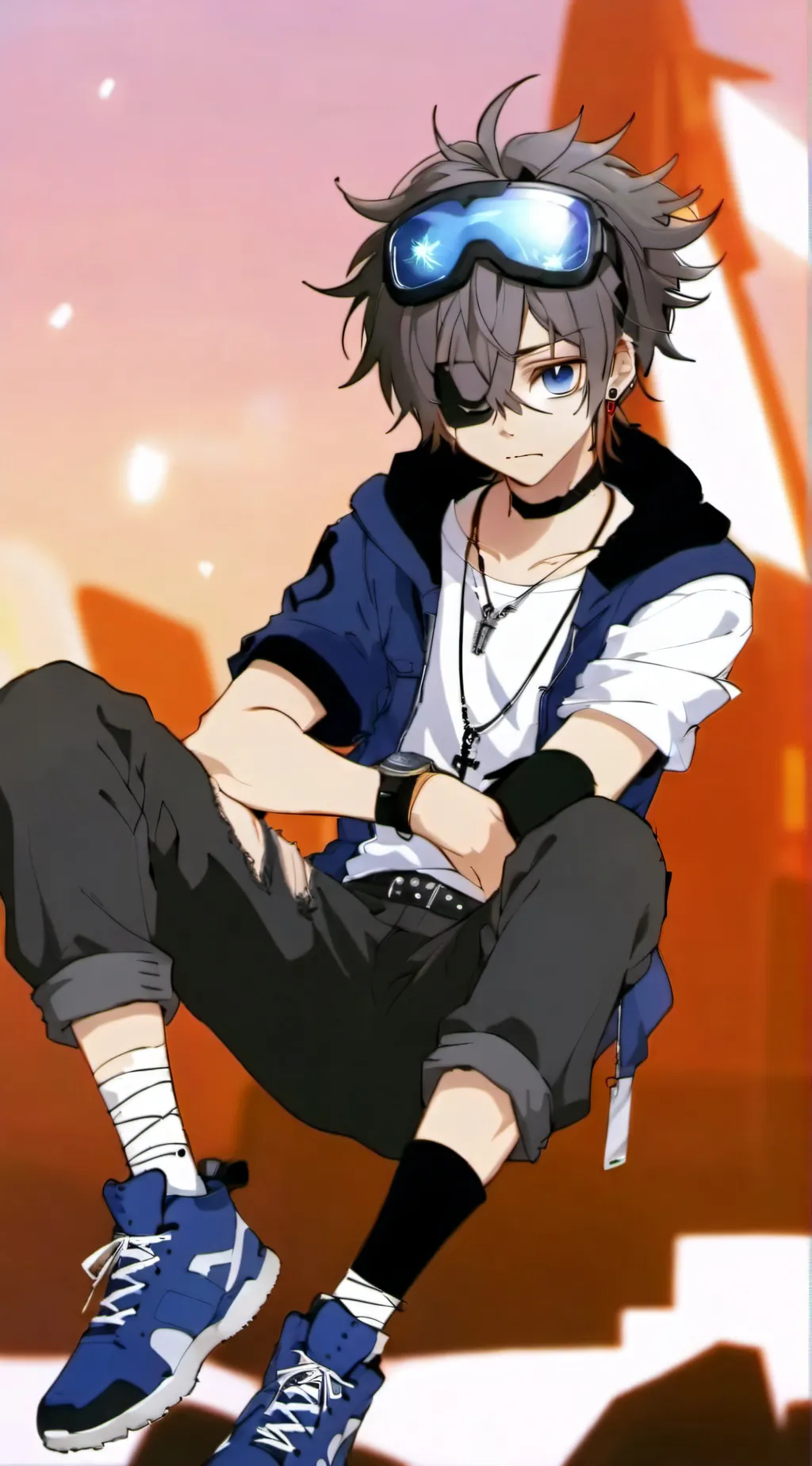 ai character: PR Galaxy Power  background