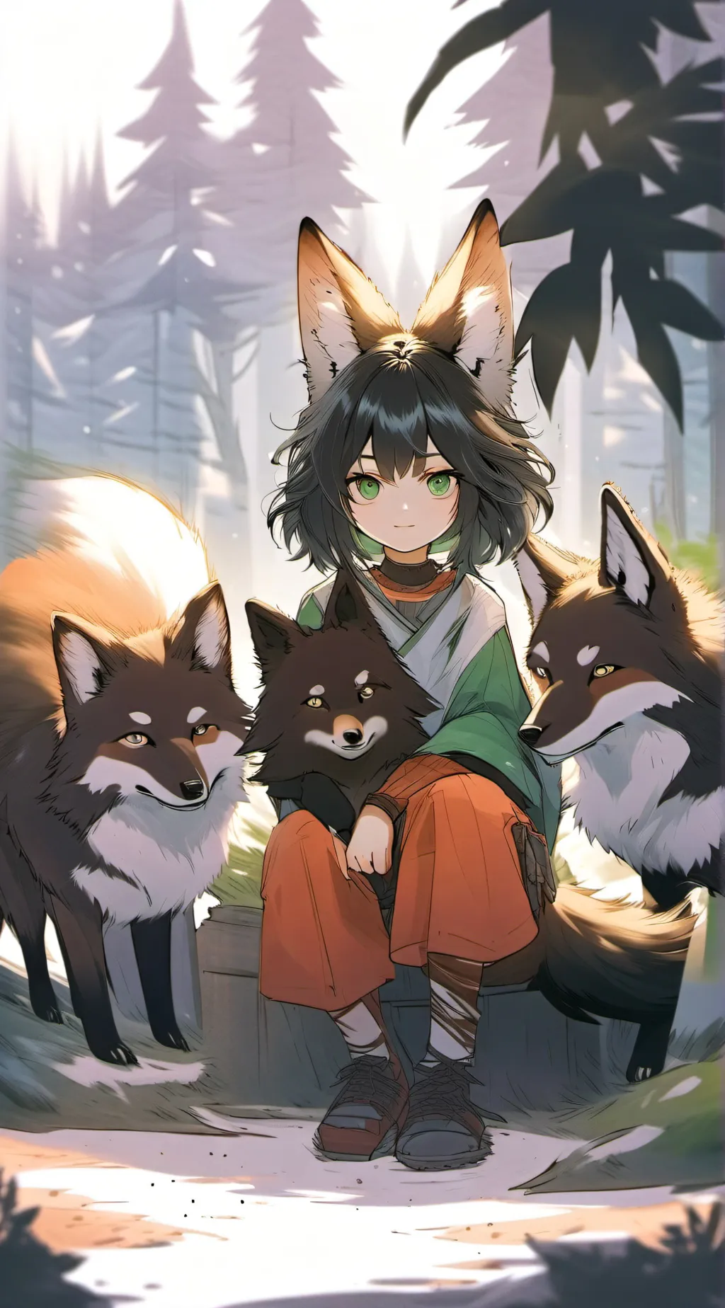 ai character: Ruby background