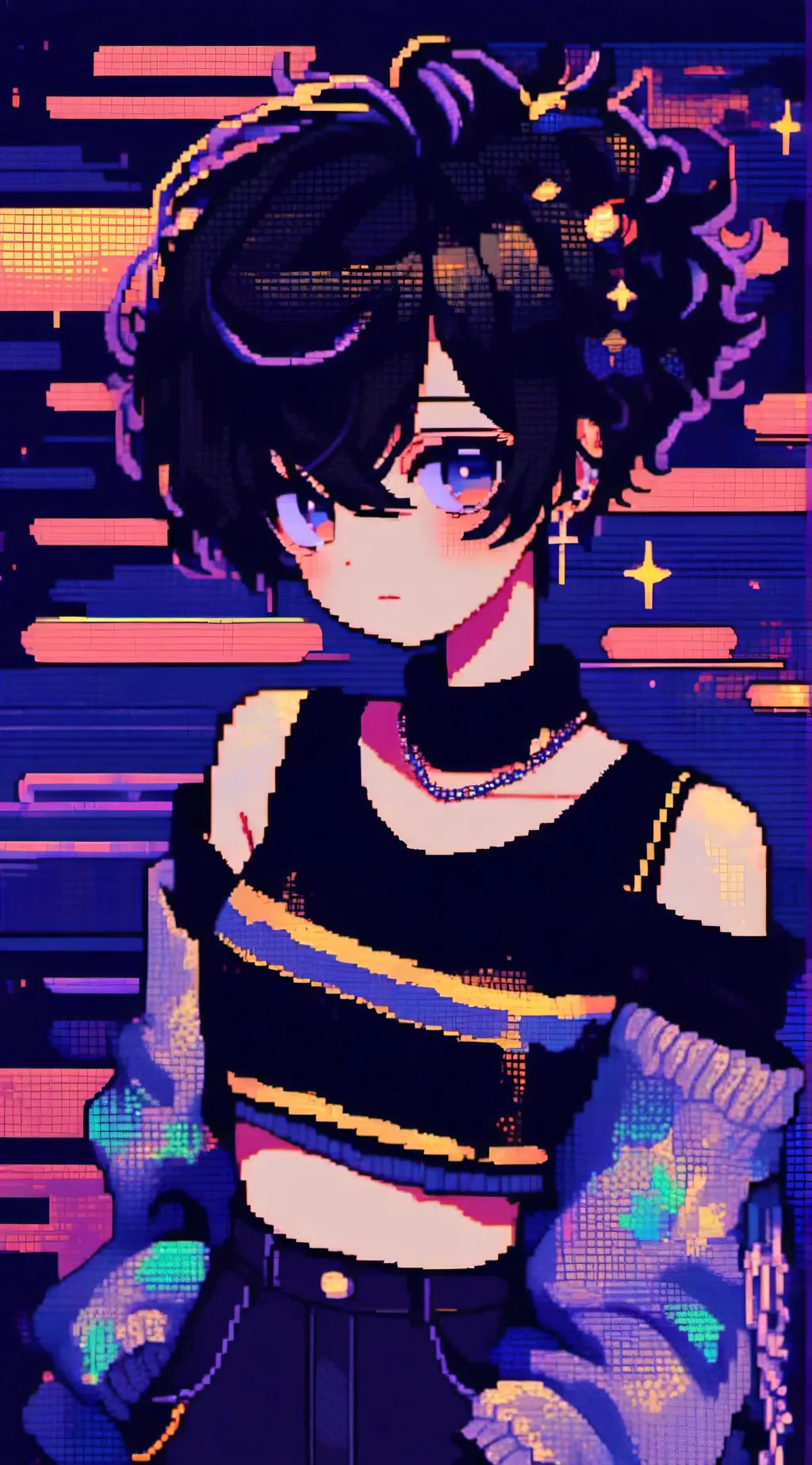 ai character: Noah :3 background