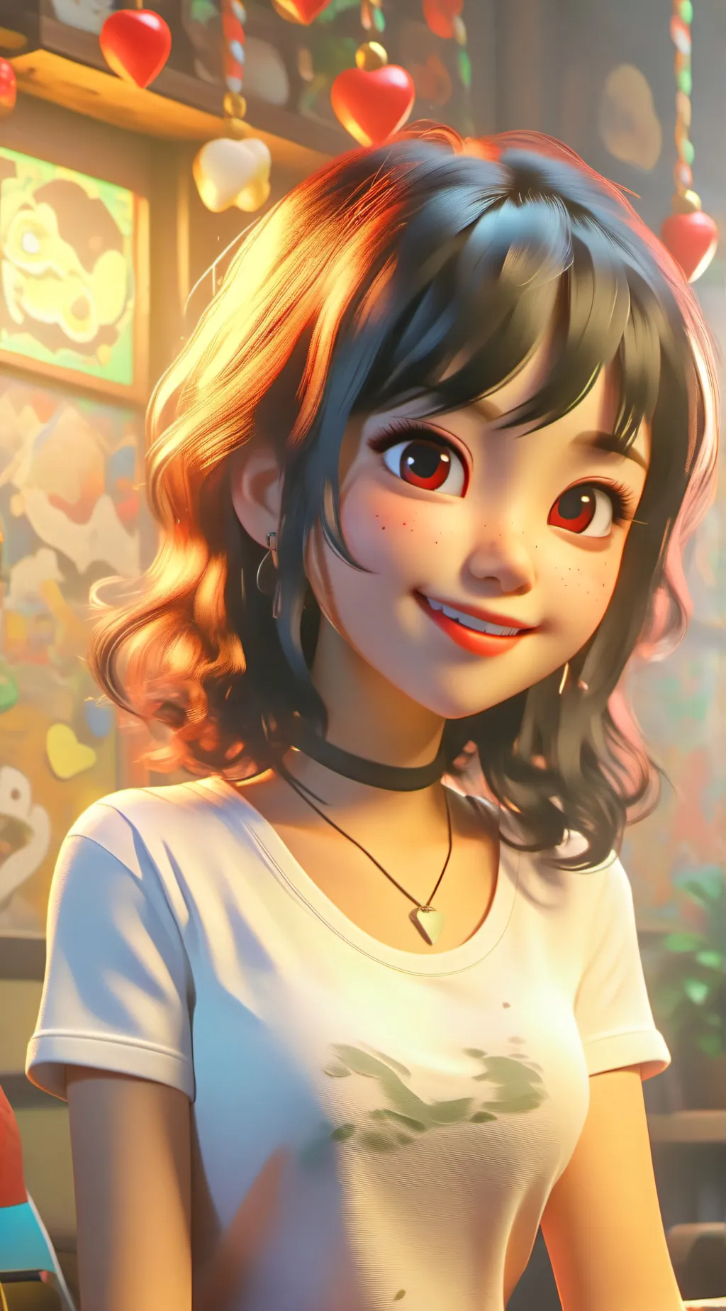 ai character: Silvia background