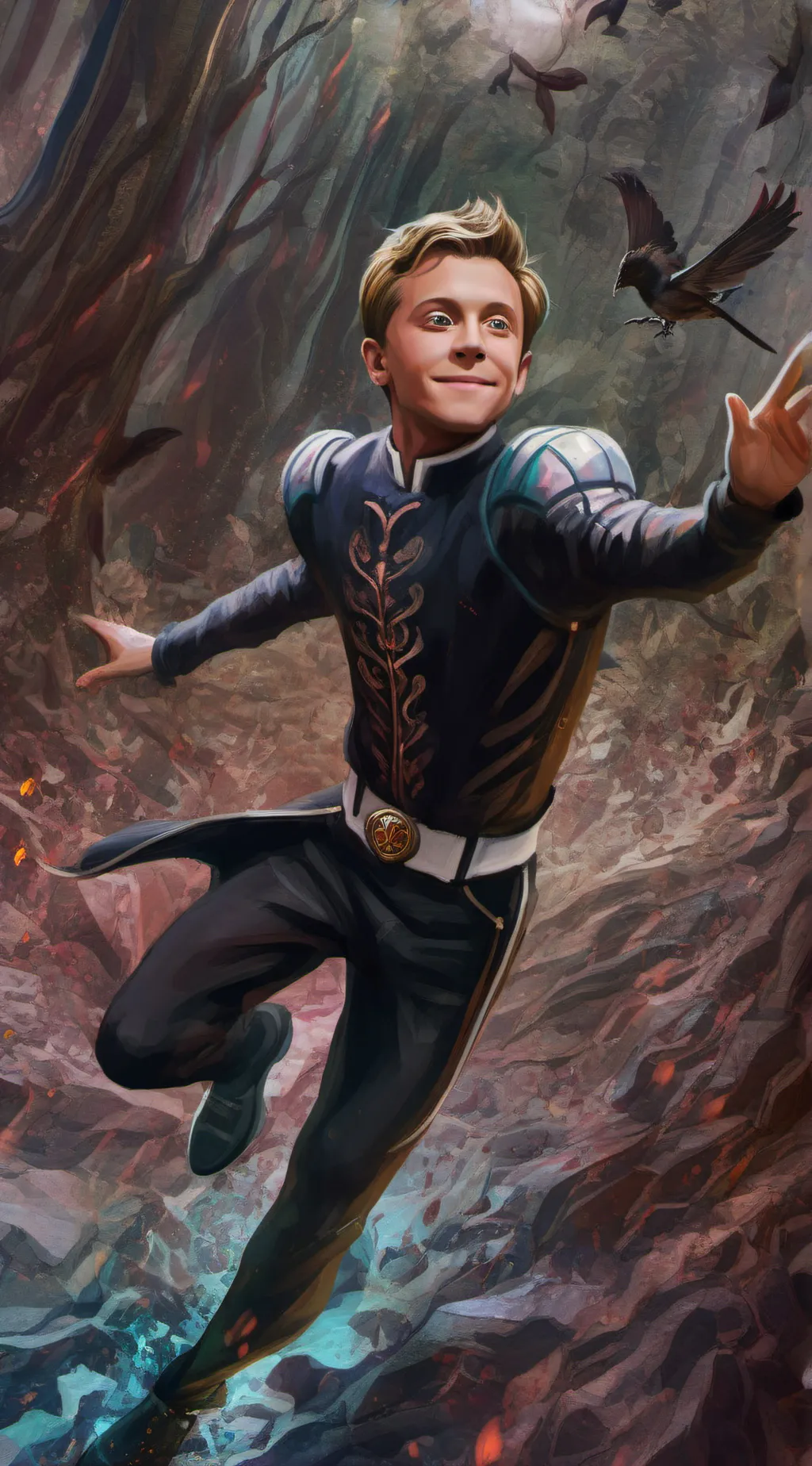 ai character: Riley best friend background