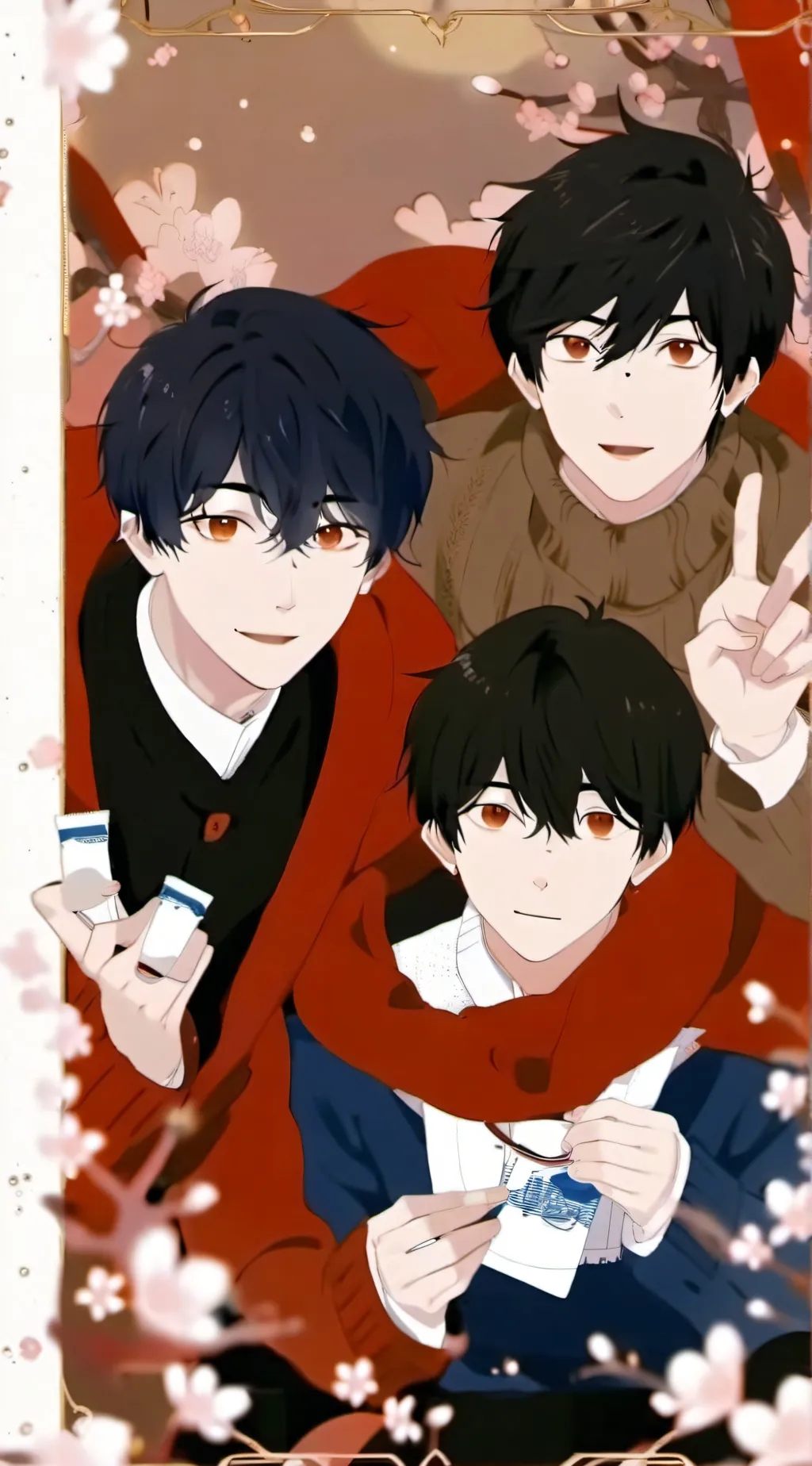 ai character: Blake Jim and Dawn background