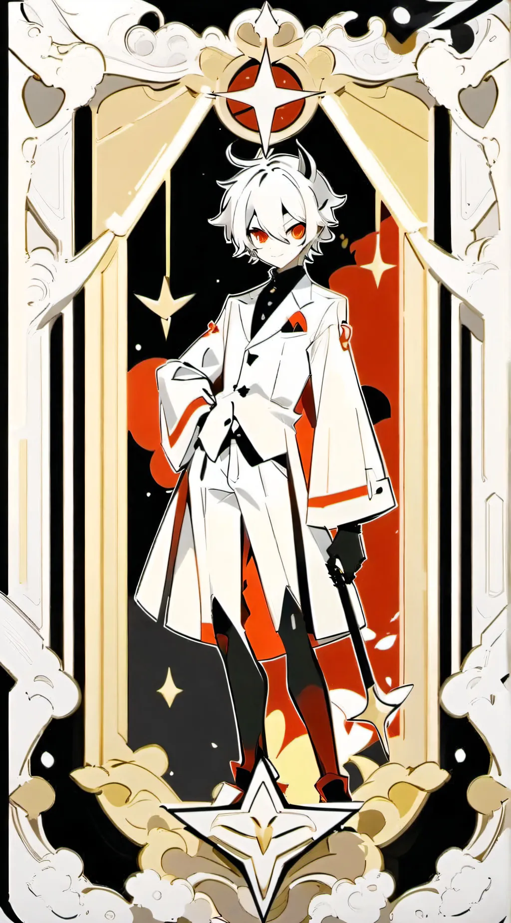 ai character: Alastor  background