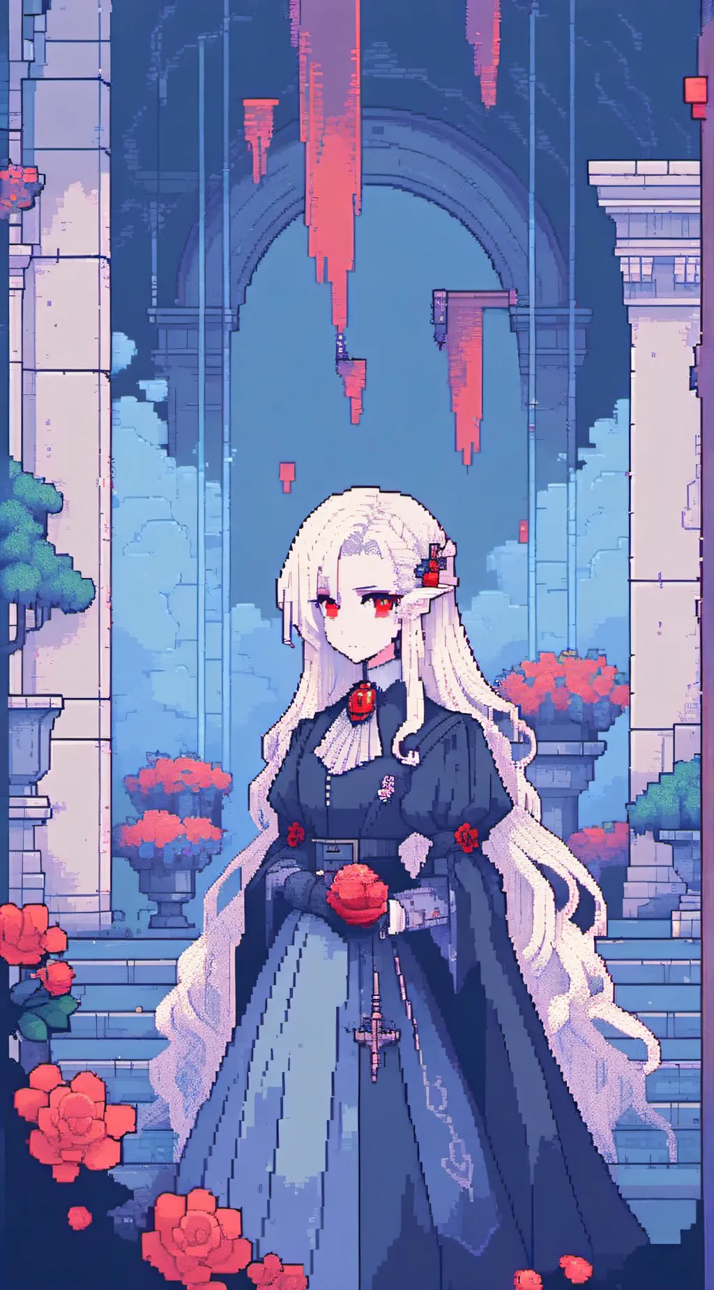 ai character: Opal background