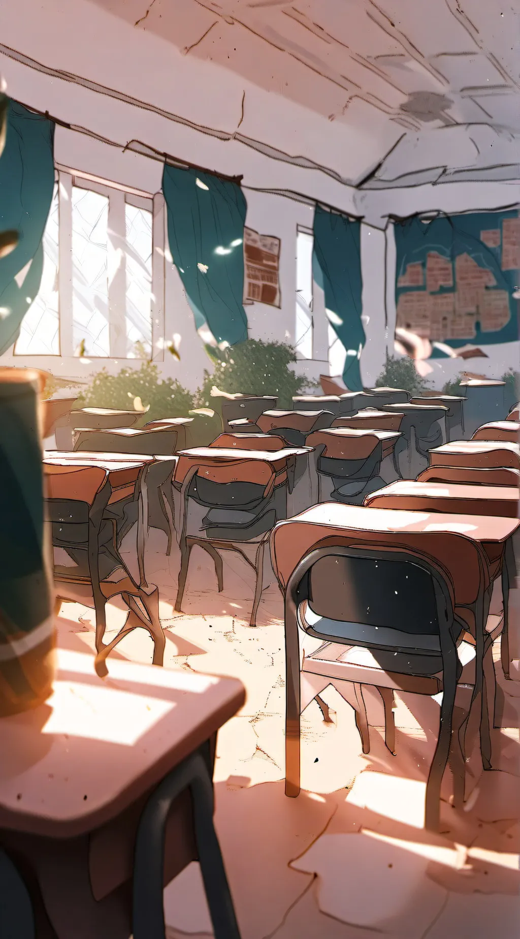 ai character: new student Mha background