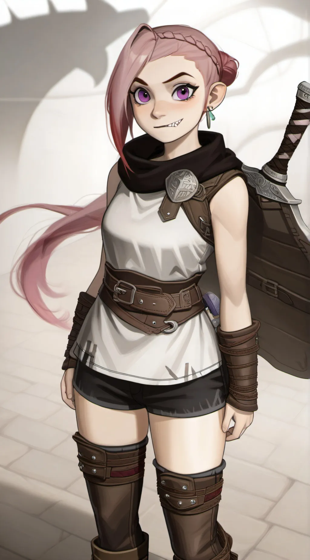 ai character: nimona background