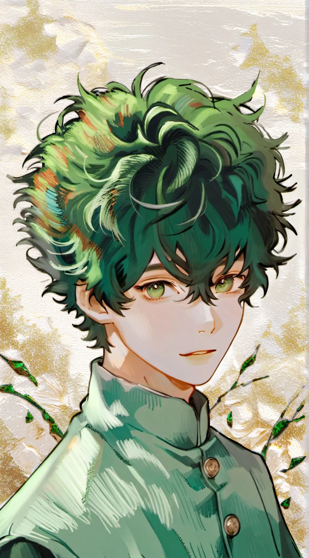 ai character: deku background