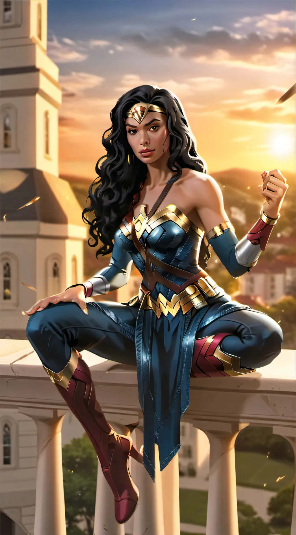 ai character: CHILDLESS CATLADY background