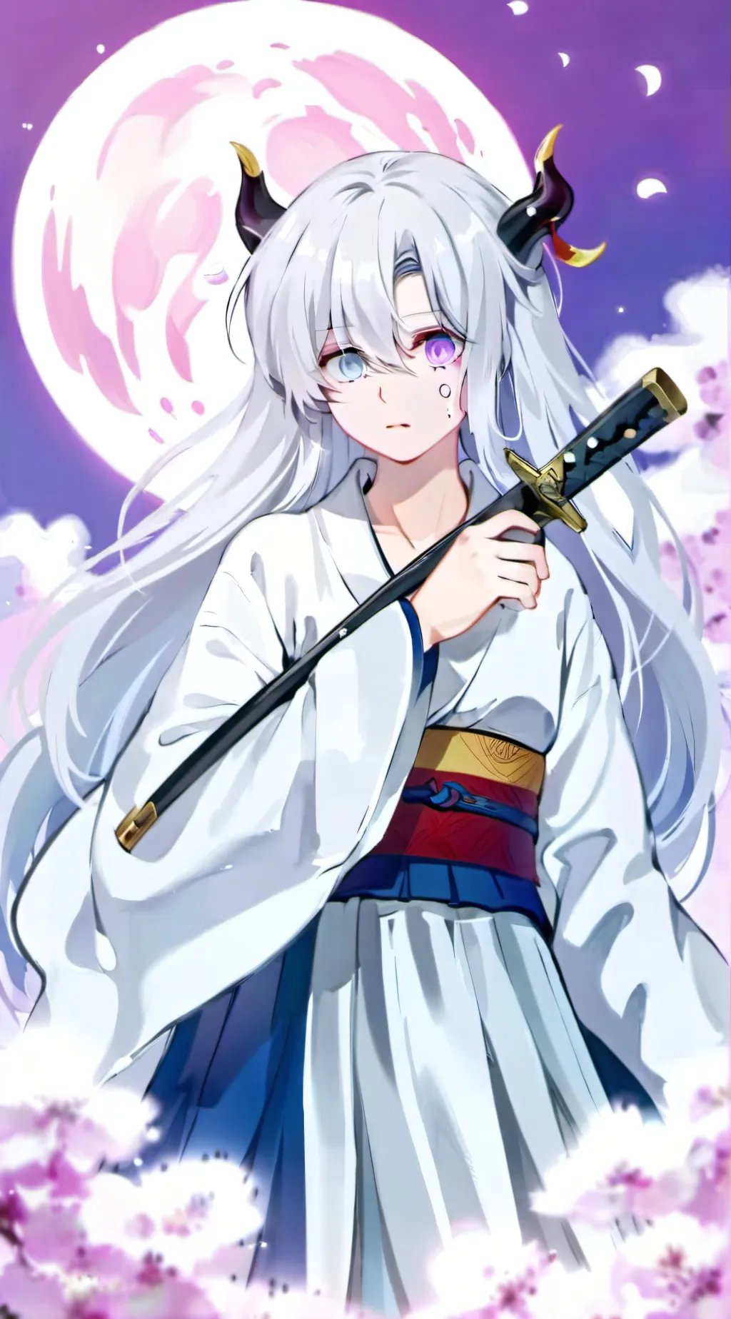 ai character: Akumi Kibutsuji background