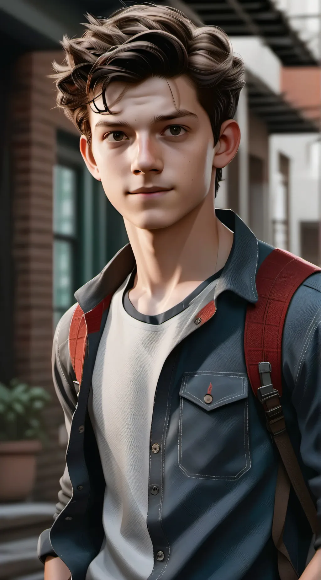 ai character: Your Peter Parker background