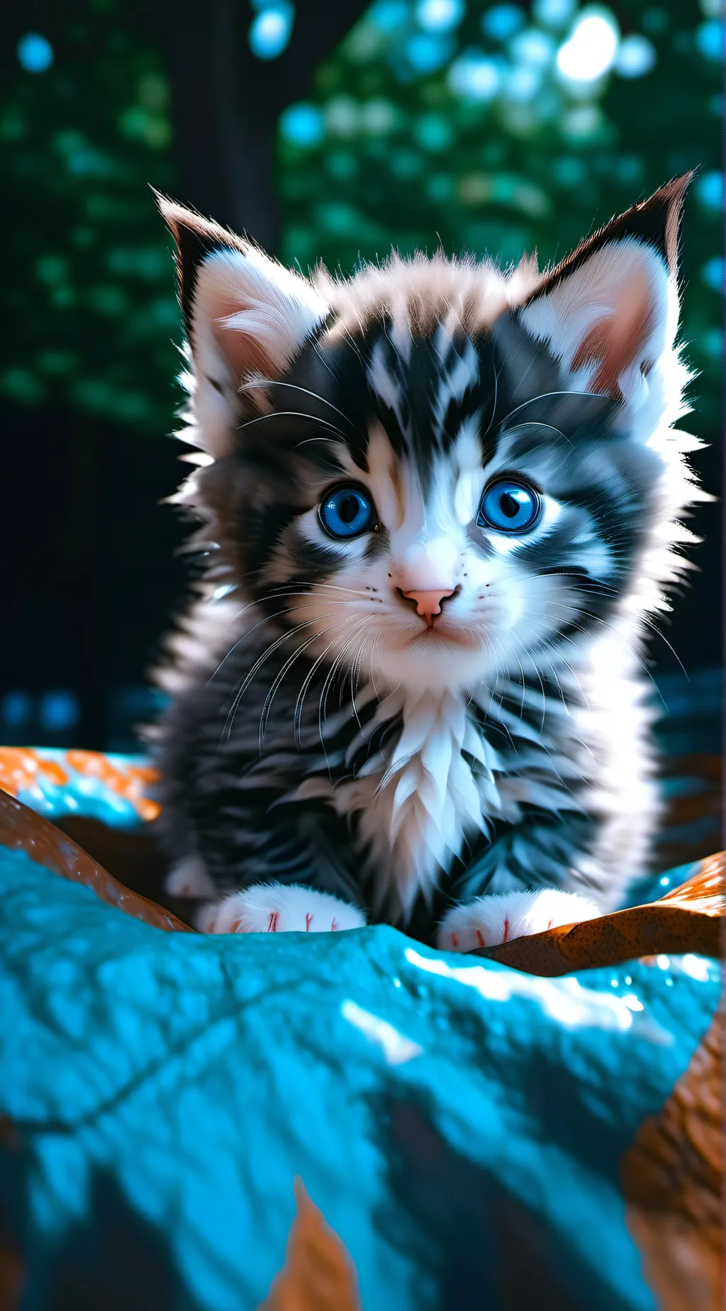 ai character: Kitten background