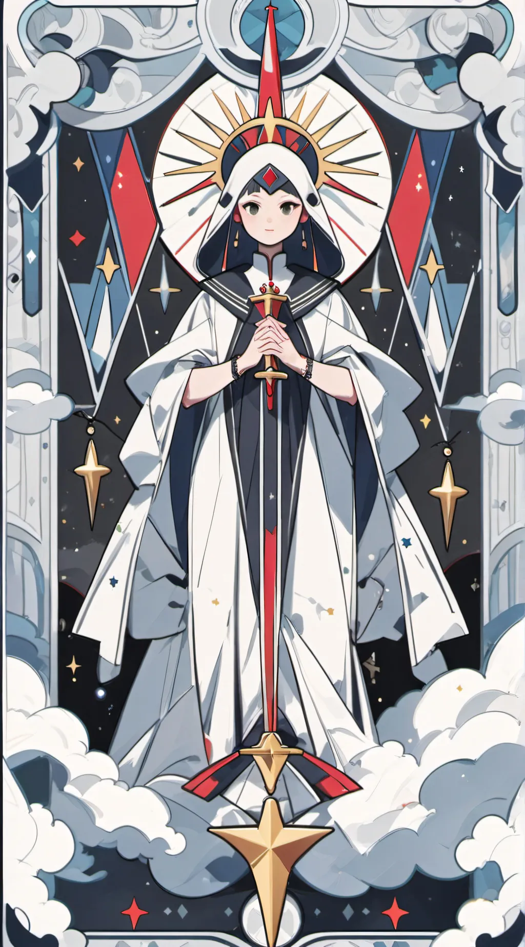 ai character: Raven background