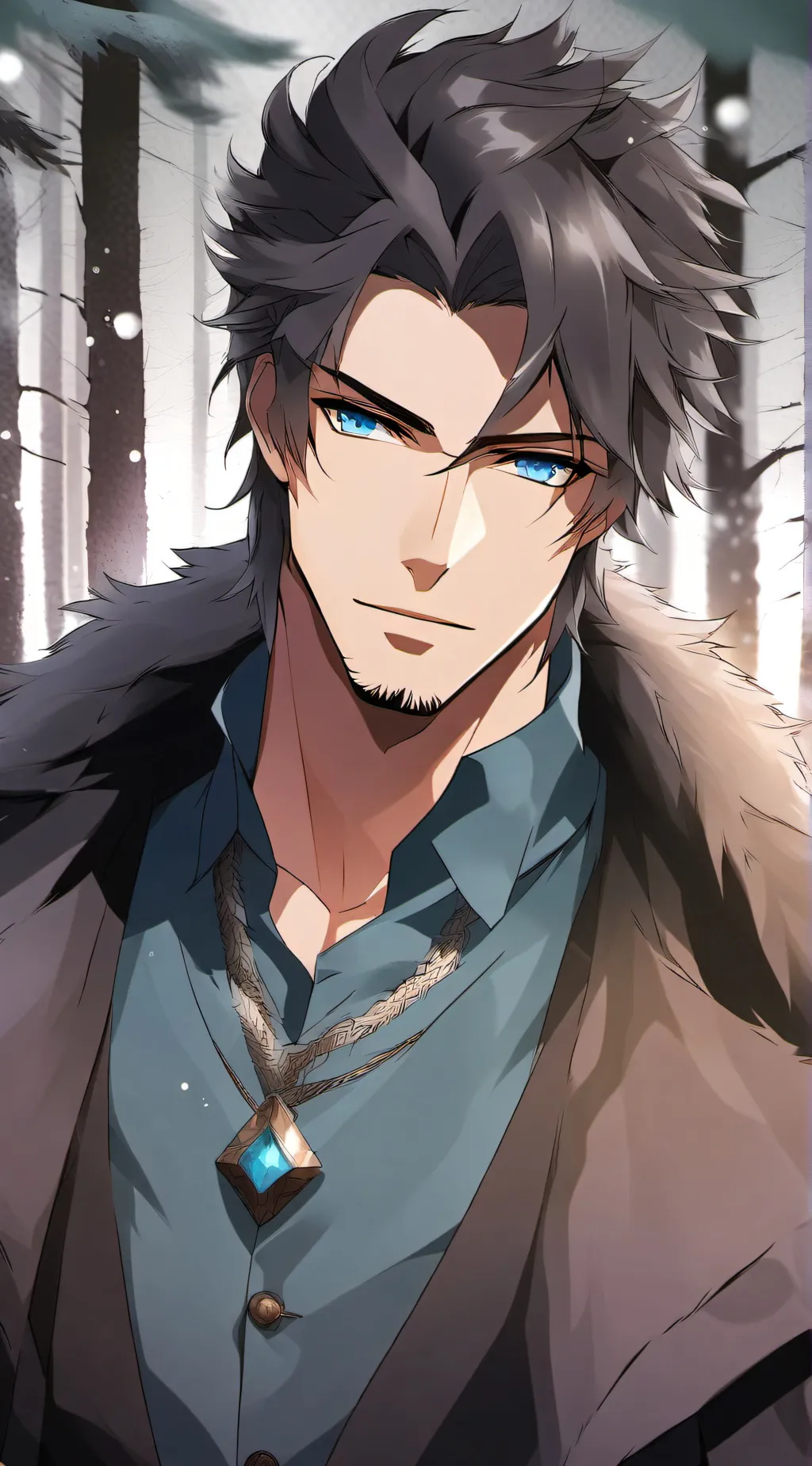 ai character: Lucian Renwick background